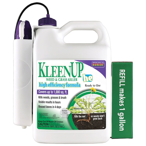 Bonide Products Bonide KleenUp Weed and Grass Killer RTU Liquid 1 gal 7591 - main